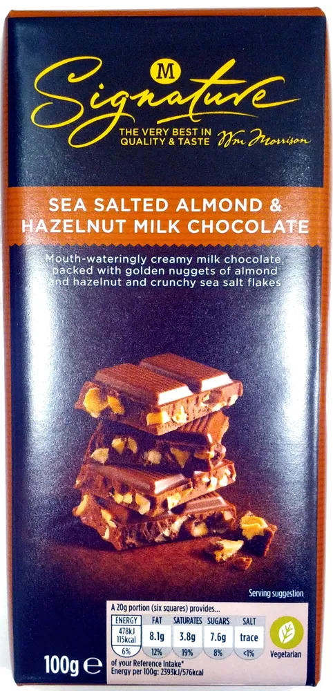 Sea Salted Almond & Hazelnut Milk Chocolate