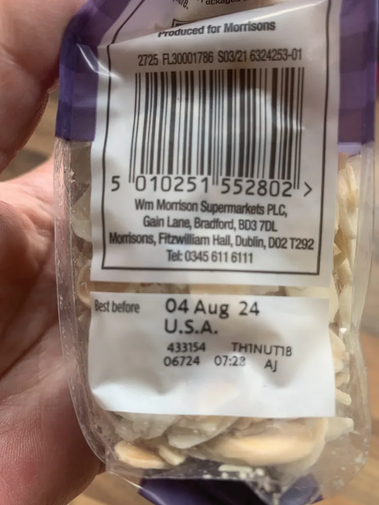 Toasted Flaked Almonds