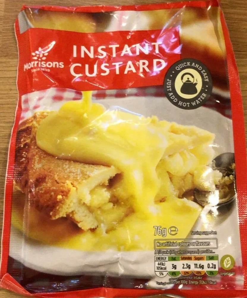 Instant custard