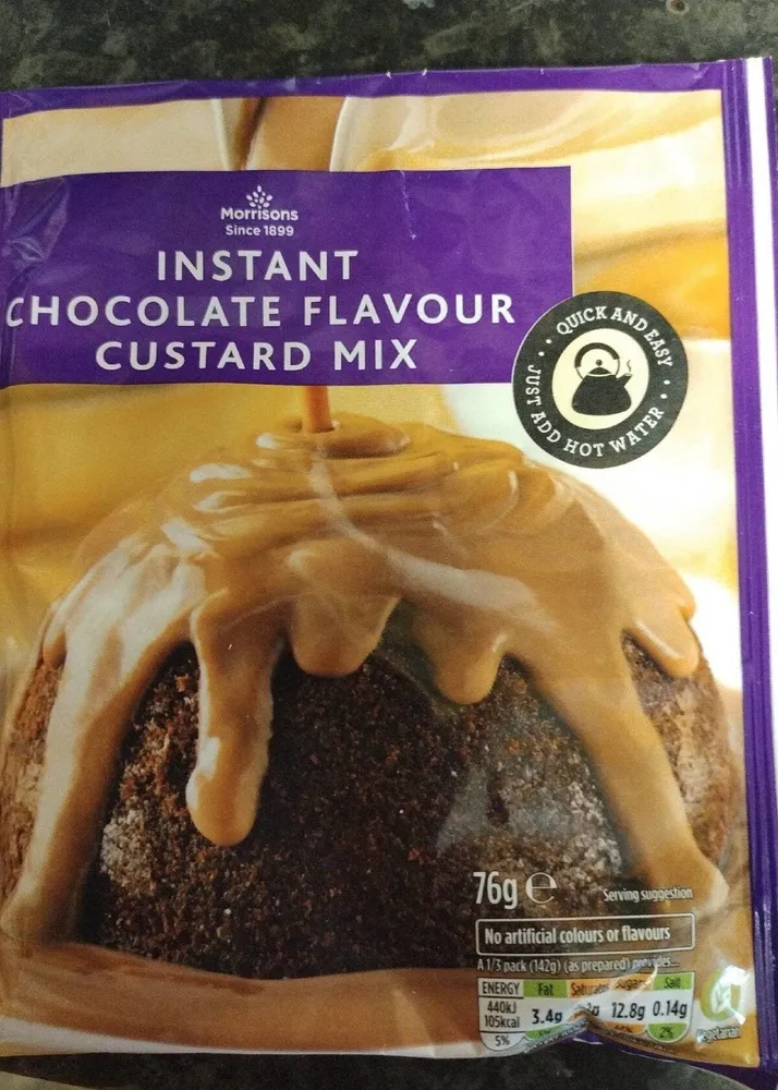 Instant Chocolate Flavour Custard Mix