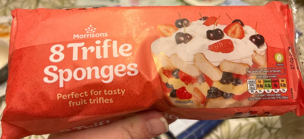 Mor Trifle Sponges 8pk