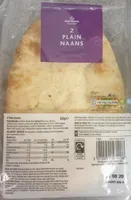 2 Plain Naans