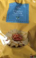 Lightly salted tortilla chips