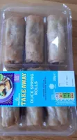 Duck spring rolls