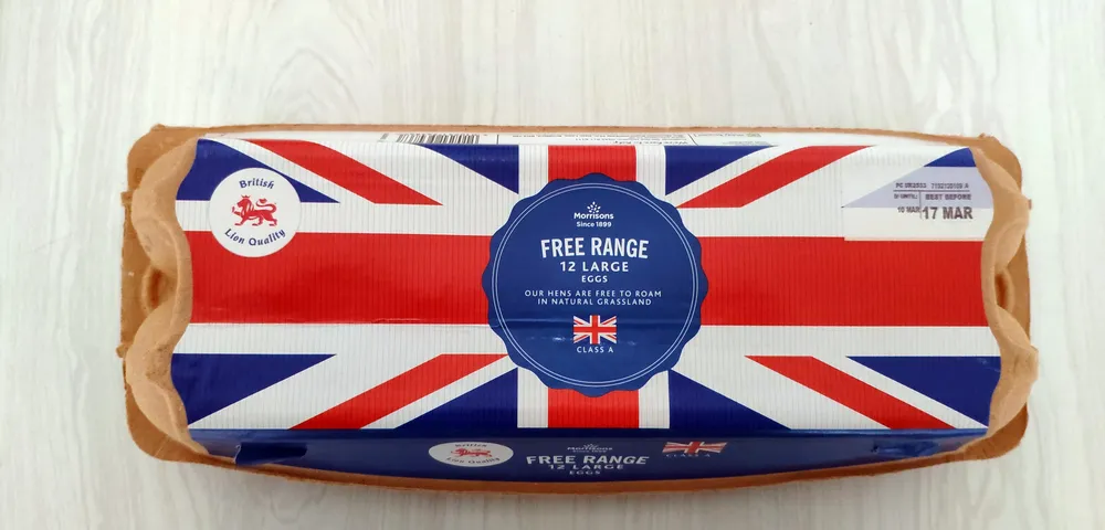 12 Large Free Range Eggs
