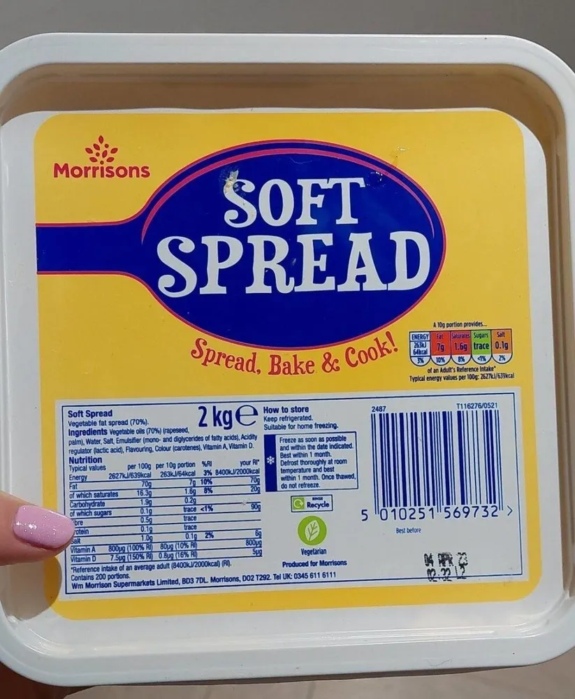 Soft spread