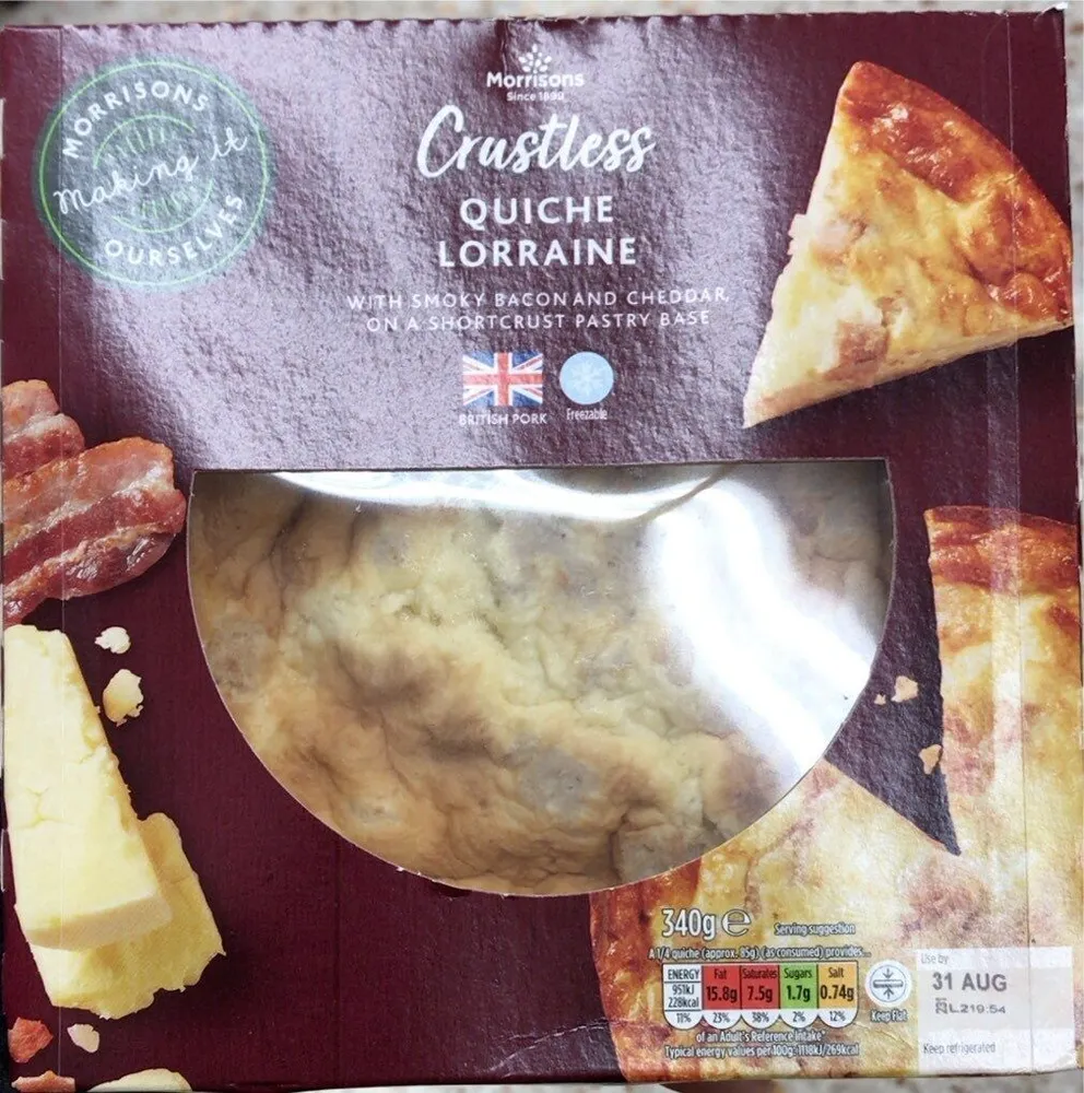 Crustless Quiche Lorraine