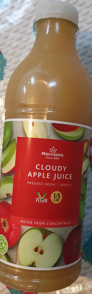 Cloudy Apple Juice 1 Litre