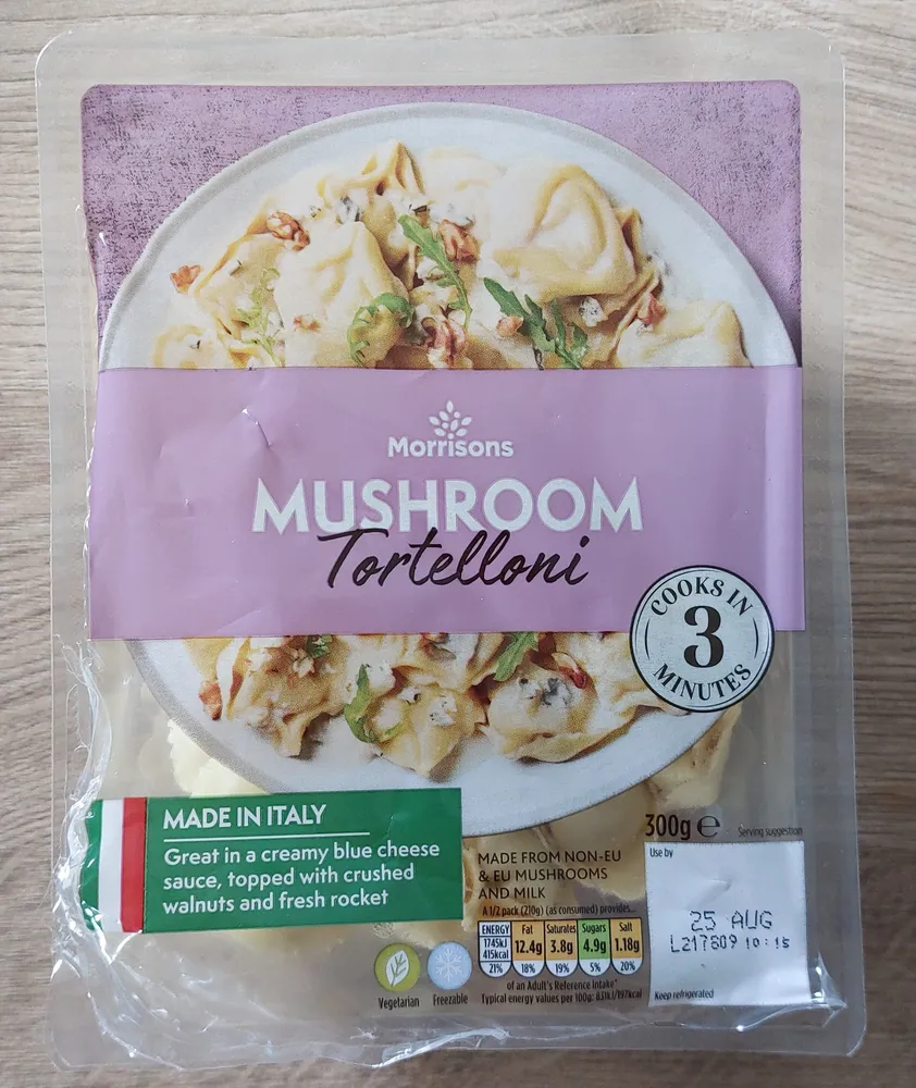 Mushroom Tortelloni
