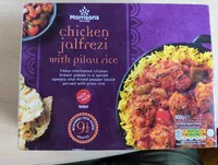 Chicken Jalfrezi with Pilau Rice