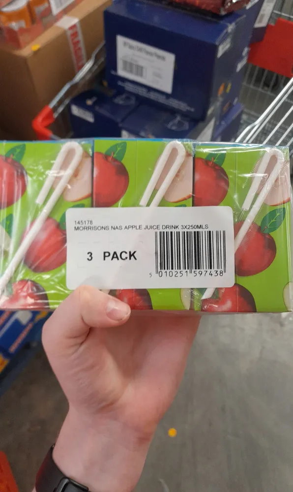 Apple juice drink