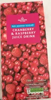 Cranberry & Raspberry juice Drink