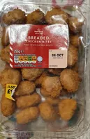 Breaded chicken bites