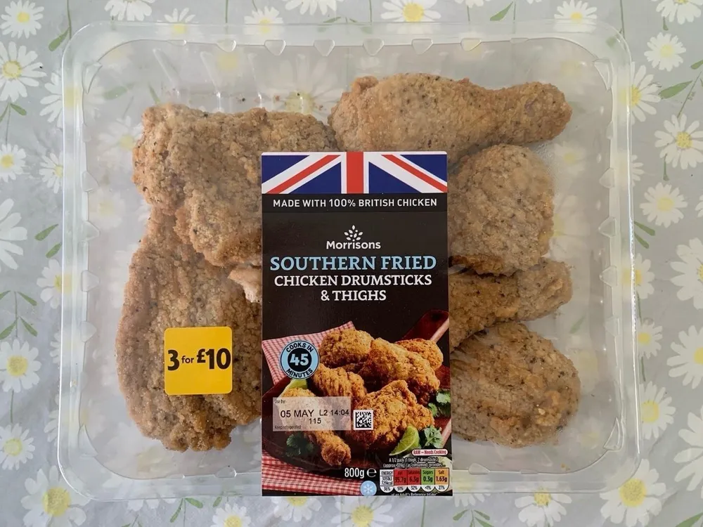 Morrisons Southern Fried Chicken Drumsticks & Thighs
