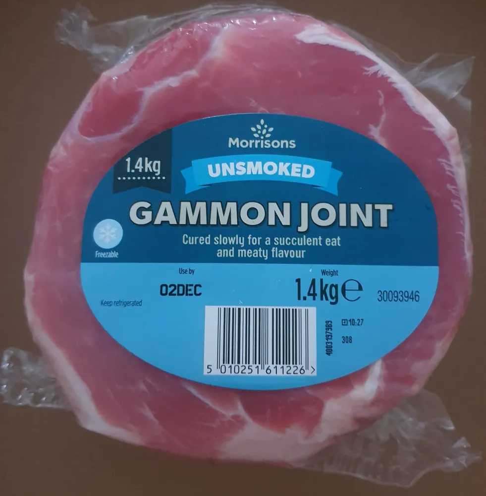 Unsmoked Gammon Joint