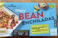 Spicy Bean Enchiladas