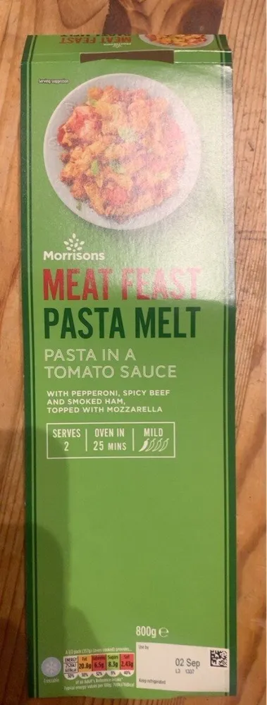 Meat Feast Pasta Melt