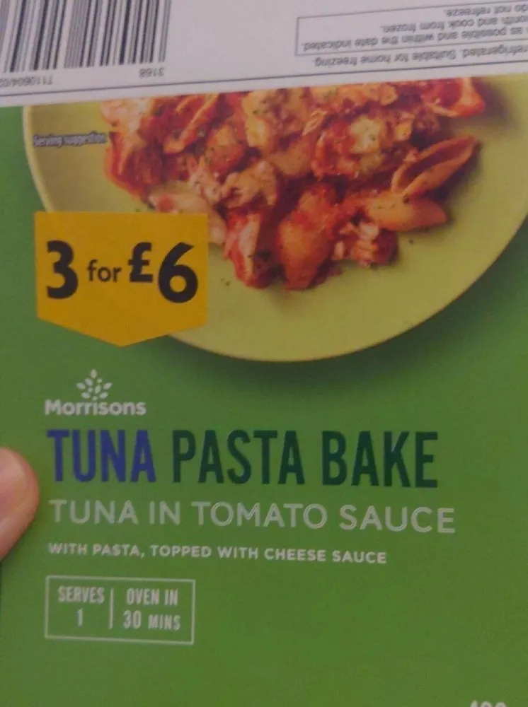 Tuna pasta bake