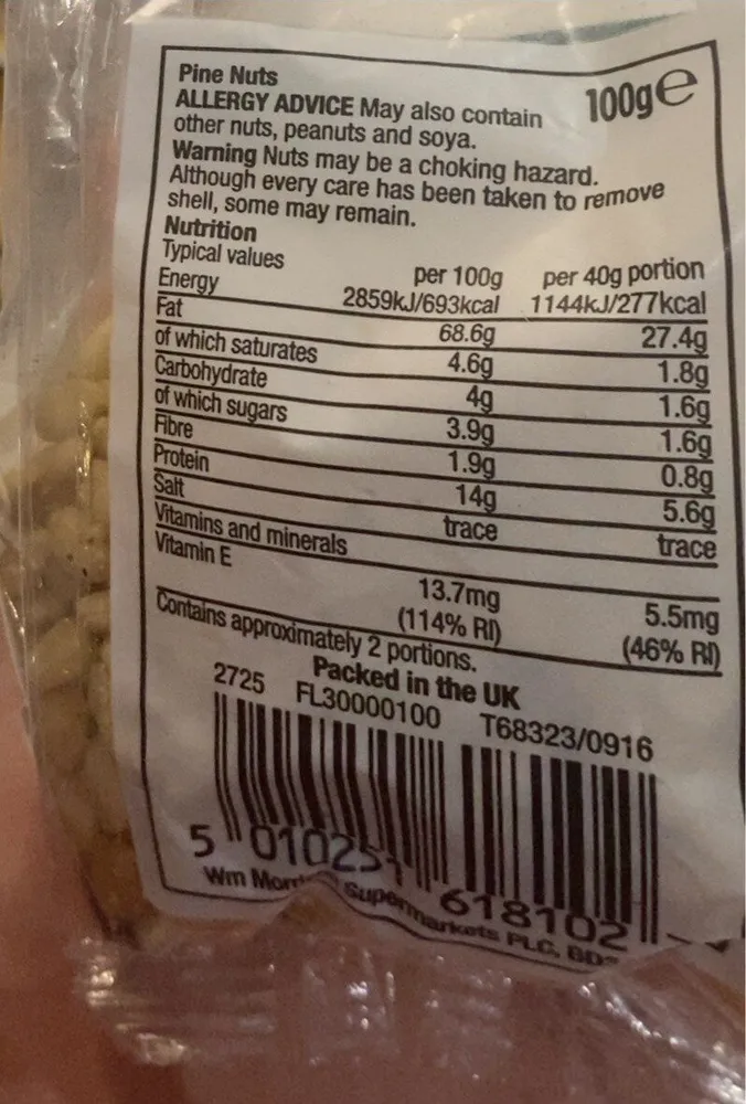 Pine nuts