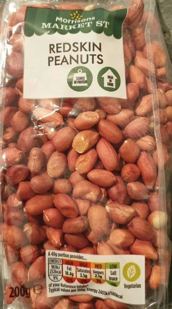 Redskins peanuts