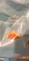 Mixed salted nuts