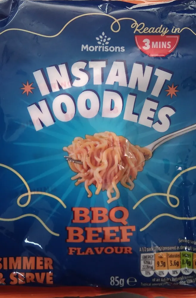 BBQ Beef Flavour Noodles