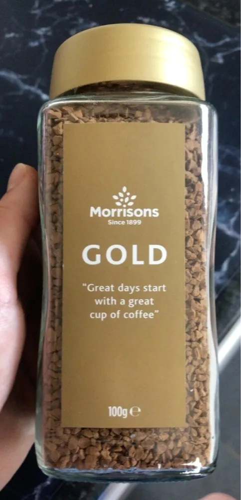 Morrisons gold coffee