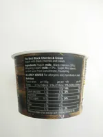Morrisons The Best Black Cherries & Cream Yogurt