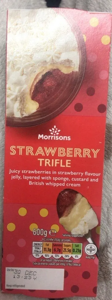 Strawberry trifle