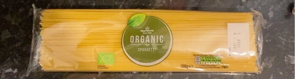 Organic spaghetti