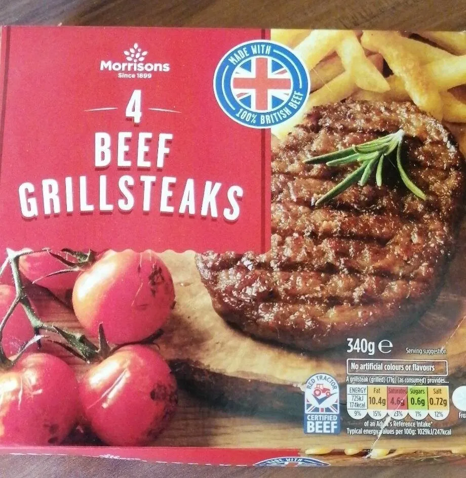 Beef grillsteaks