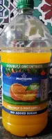 Double concentrate orange and pineapple squash
