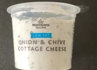Onion and chives cottage cheese