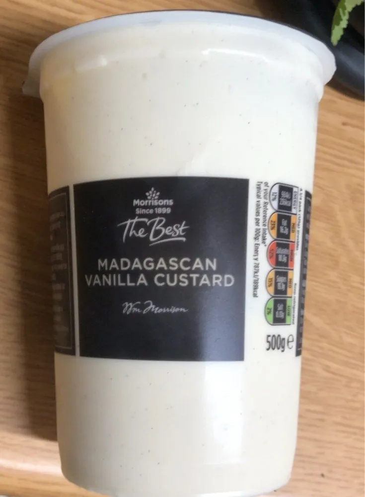 Vanilla custard