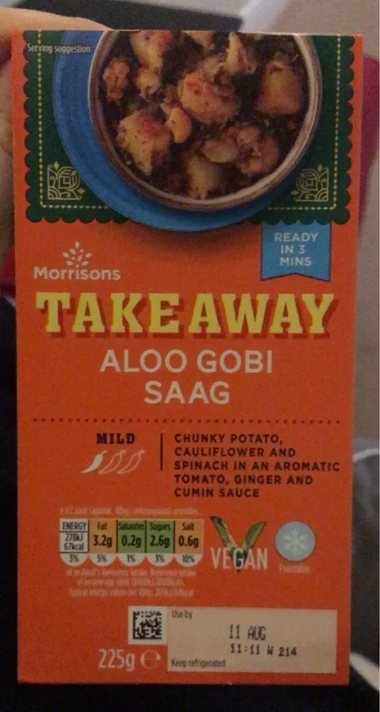 aloo gobi saag