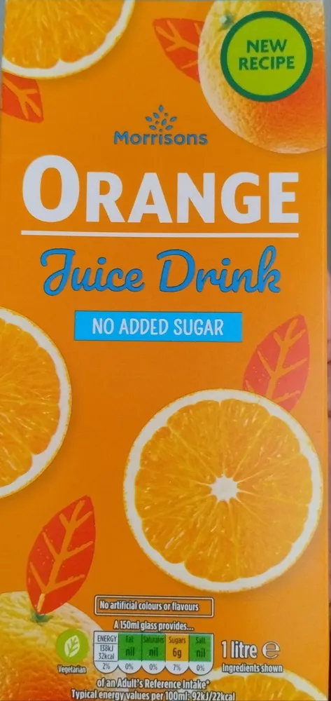 Orange Juice Drink