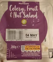 Celery fruit and nut salad