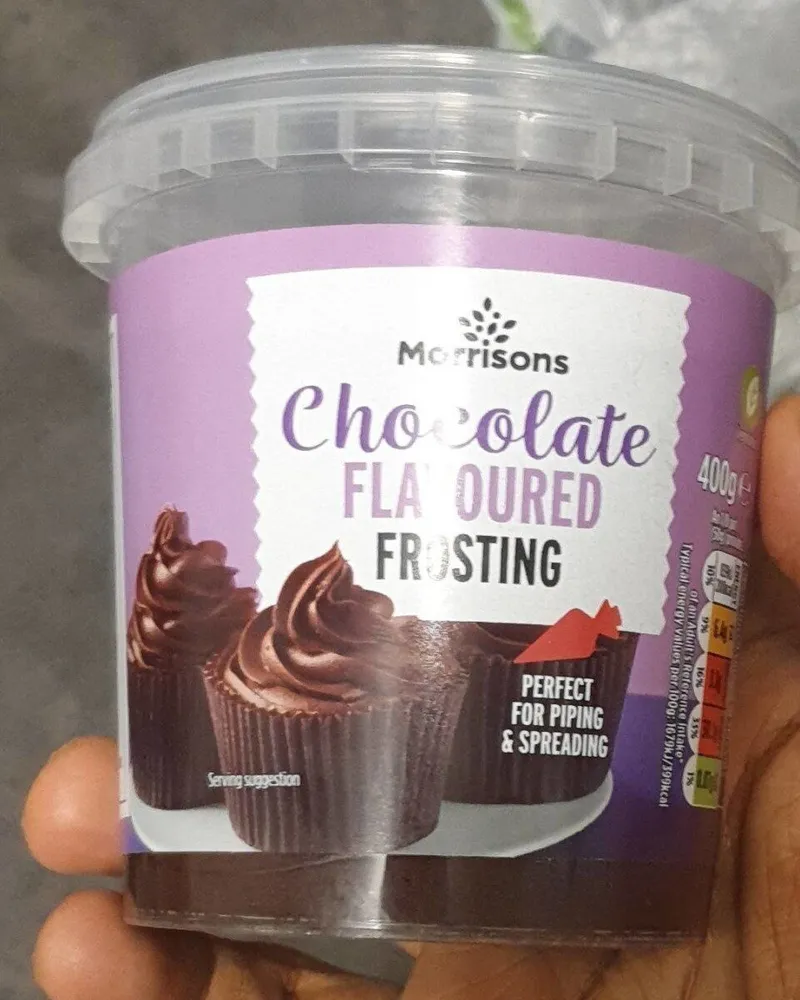 chocolate flavoured frosting