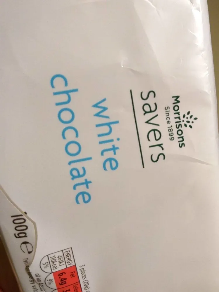 Savers white chocolate