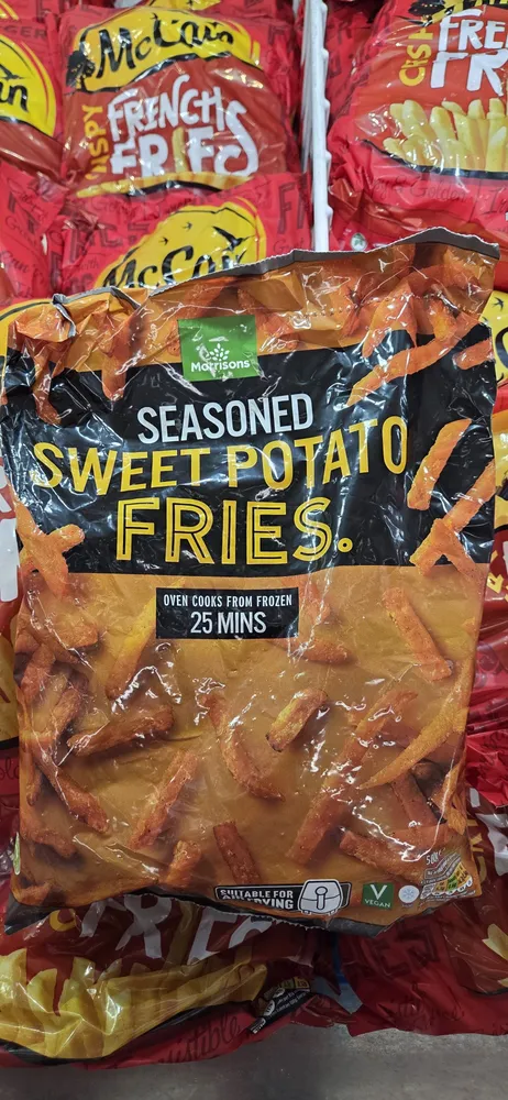 Seasoned sweet potato fries