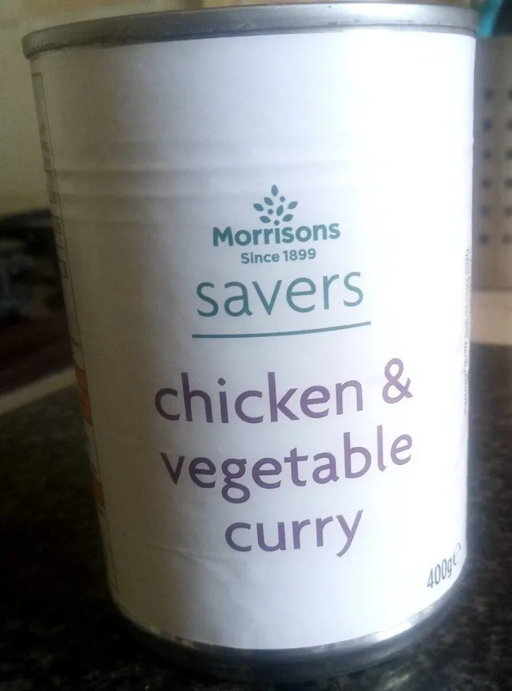 Chicken and vegetable curry