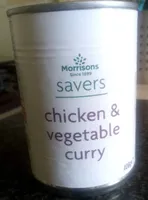 Chicken and vegetable curry