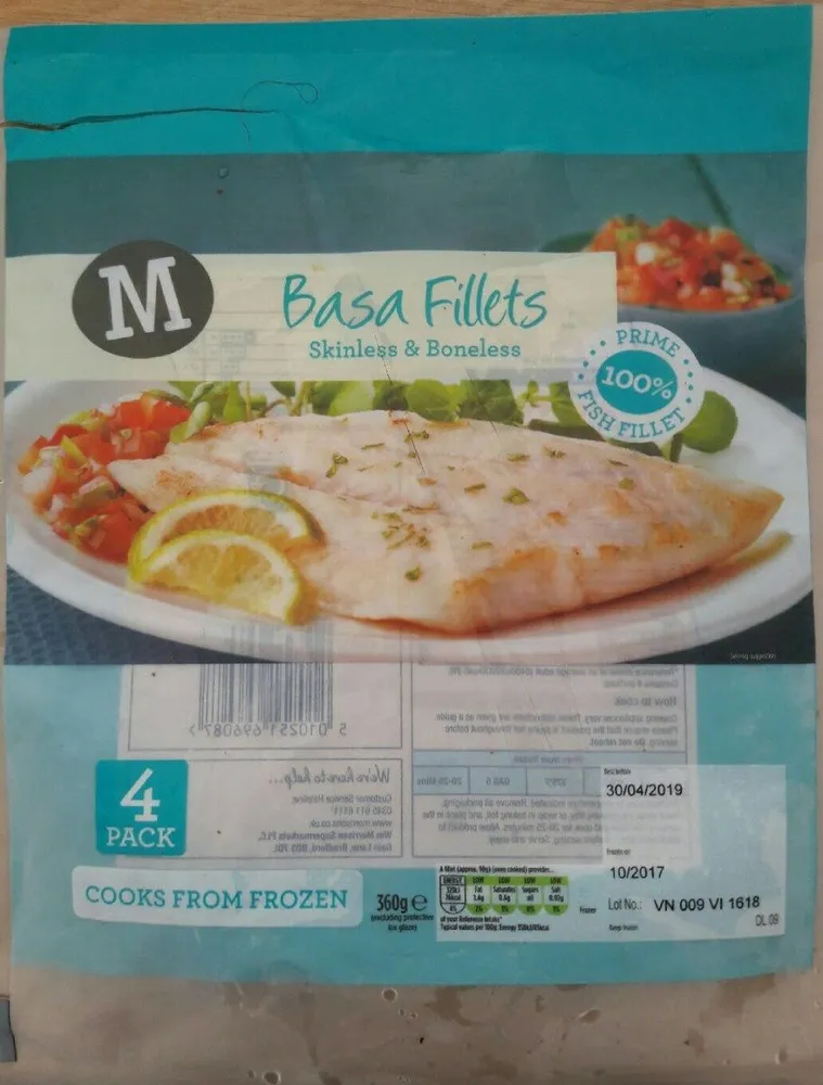 Basa fillets