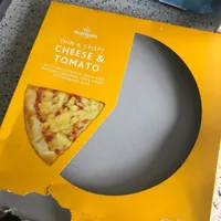 Thin and Crispy Cheese and Tomato Pizza