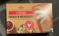 Chicken in breadcrumbs