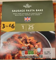 Sausage pasta bake