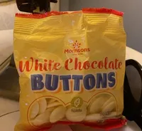 White chocolate buttons