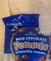 Milk chocolate peanuts
