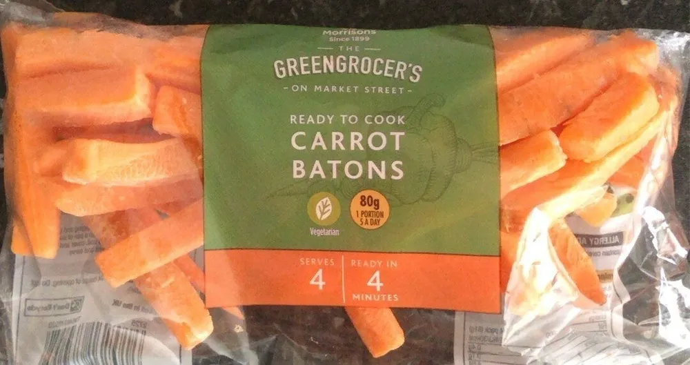 Carrot batons