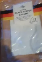 Black pepper salami